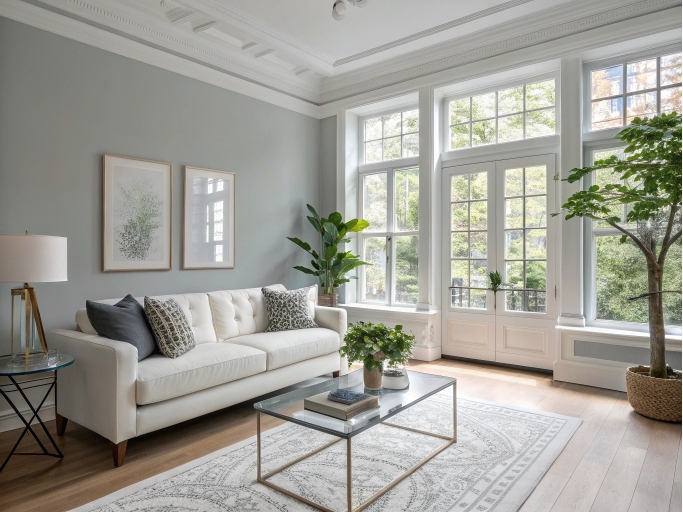 Contemporary dining space