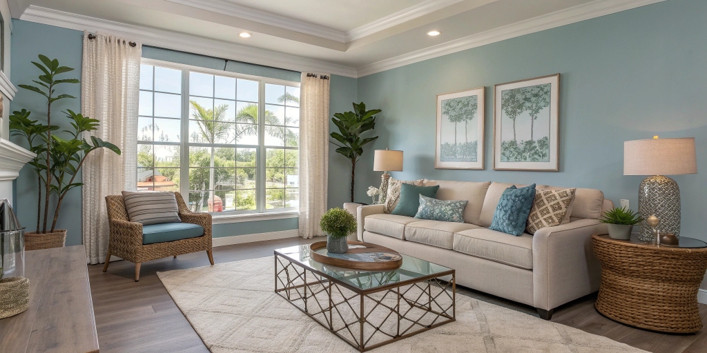 Stylish residential interior